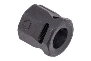 Strike Industries Circle Threaded Barrel Compensator is made from bead blasted 1144 steel